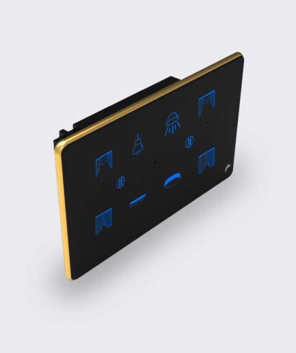 Blackcat Exotic 4 Switch, 2 Curtain Panel - 4M (4,0,2,0)