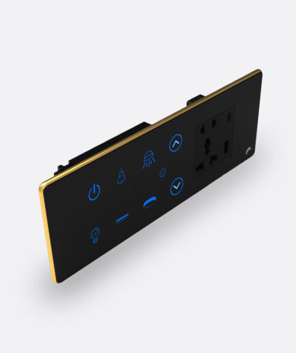 Blackcat Exotic 6 Switch, 1 Fan, 5 Pin Socket, USB Type A & C 18W Fast Charging Panel - 6/8M (6,1,0,1)