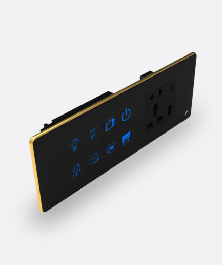 Blackcat Exotic 8 Switch, 5 Pin Socket, USB Type A & C 18W Fast Charging Panel - 6/8M (8,0,0,1)