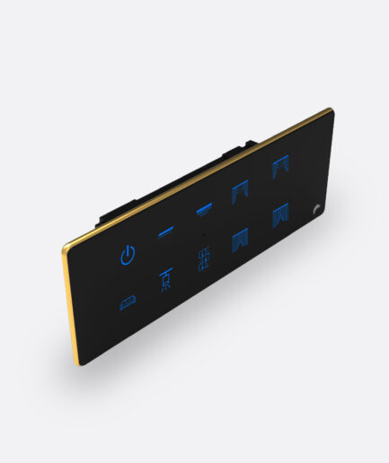 Blackcat Exotic 6 Switch, 2 Curtain Panel - 6/8M (6,0,2,0)