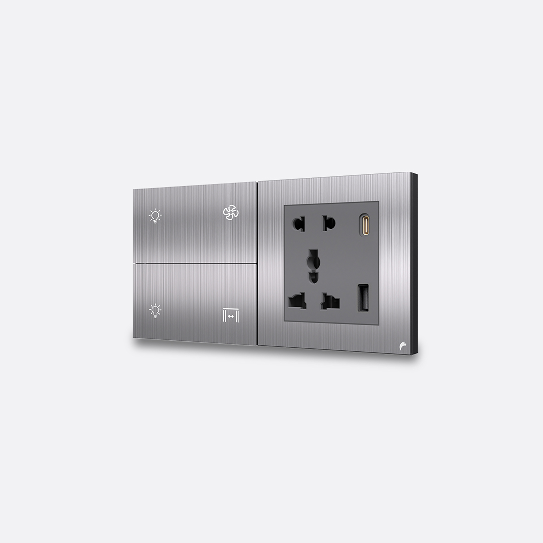 4 Switch + Socket-1