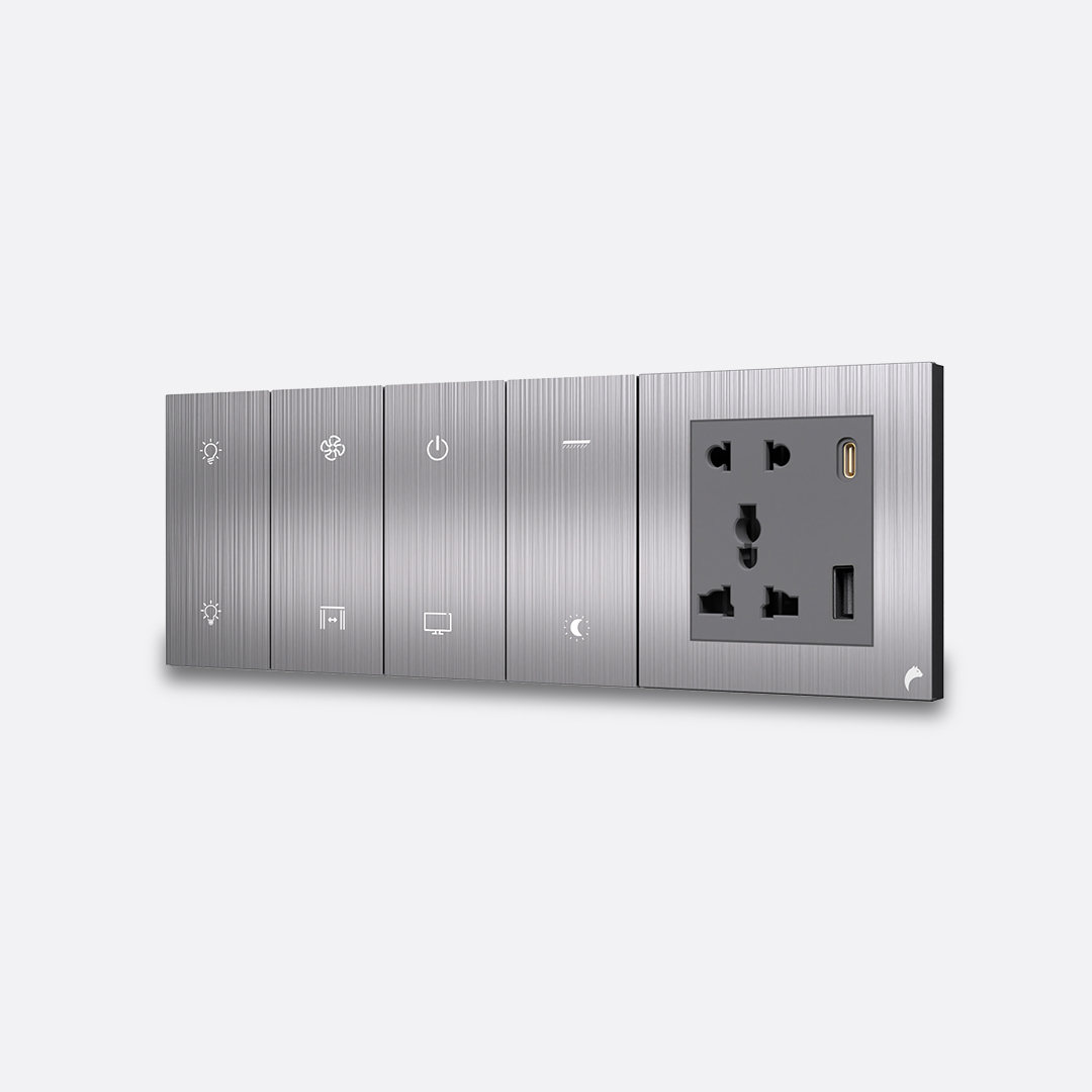 8 Switch + Socket