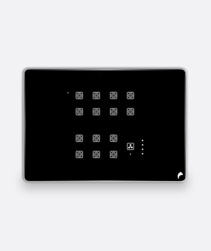 Blackcat Cyprus 14 Switch, 1 Fan Glass Touch Panel - 12M (14,1,0,0)