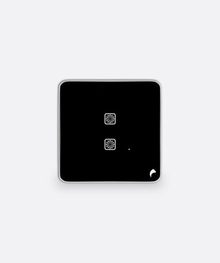 Blackcat Cyprus 2 Switch Glass Touch Panel - 2M (2,0,0,0)