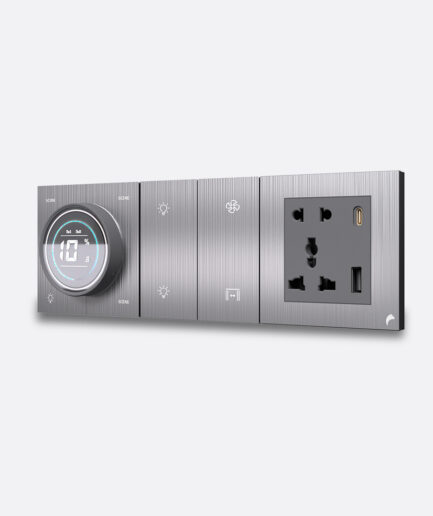 Sphynx Knob, 8 Switch, Socket (6M)
